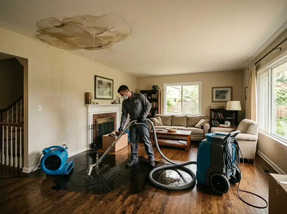 attic-pipe-burst-ceiling-drip-008 — frequently asked questions, Water Damage Restoration & Carpet Care in Shallotte, NC